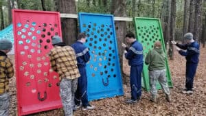 Woodland Encounter Course At Butter And Egg Adventures