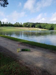 Golf Ball Station At Butter And Egg Adventures