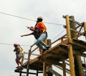 Zip Line Package At Butter And Egg Adventures