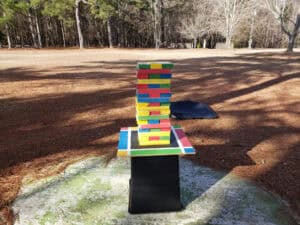 Tumbling Tower At Butter And Egg Adventures