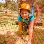 Aerial Adventures At Butter And Egg Adventures In Troy, Alabama