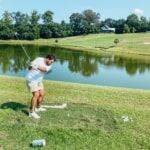 Golf Practice At Butter And Egg Adventures In Troy, Alabama