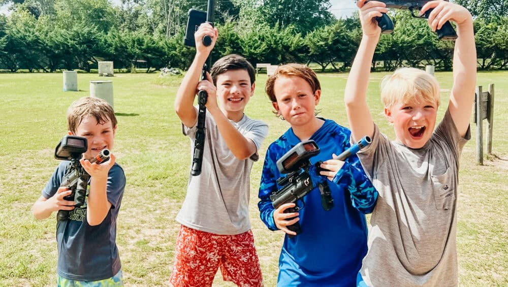 Laser Tag At Butter And Egg Adventures