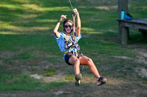 Ziplines At Butter And Egg Adventures In Troy Alabama