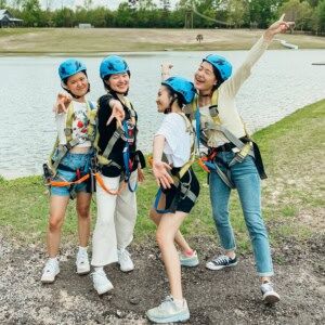 Zip Lines In Alabama At Butter And Egg Adventures In Troy, Alabama