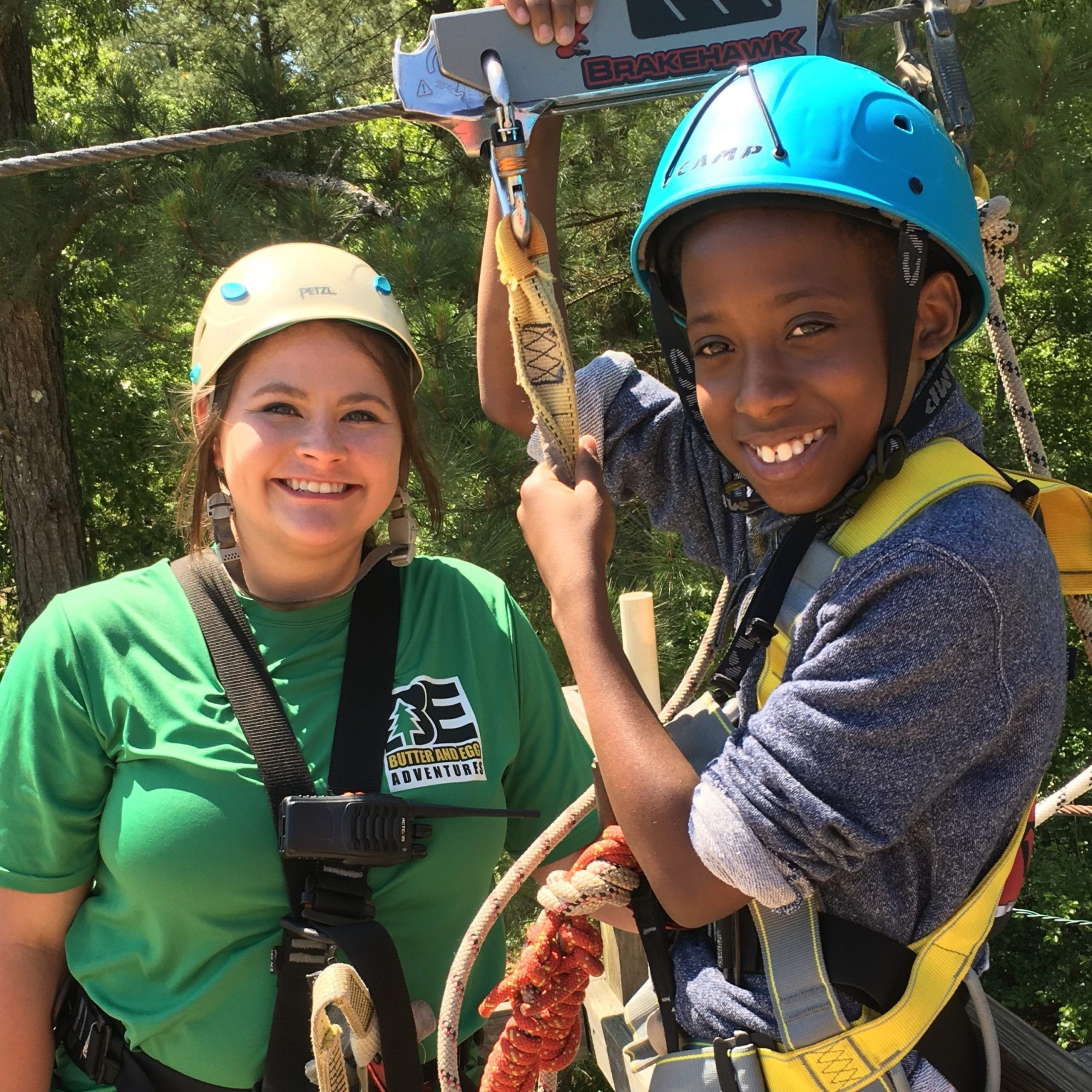 Our Guest Are Using Zip Lines In Alabama 