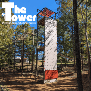 He Tower And High Team Challenge Course At Butter And Egg Adventures