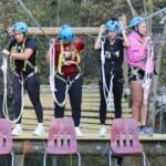 High Team Challenge Course At Butter And Egg Adventures