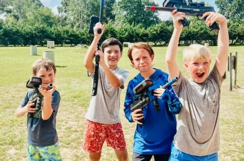 Laser Tag At Butter And Egg Adventures