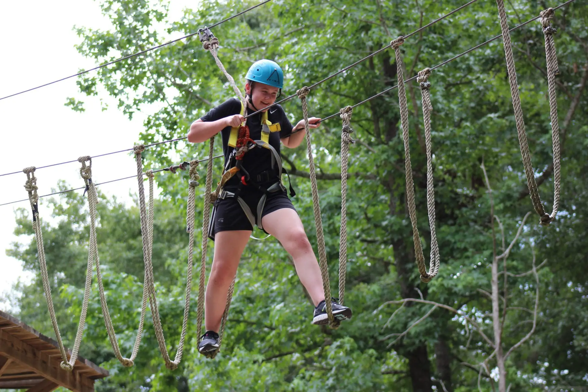 High Ropes Challenge Butter And Egg