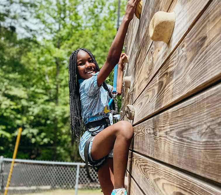 Wall Climbing At Butter And Egg Adventures In Troy Alabama