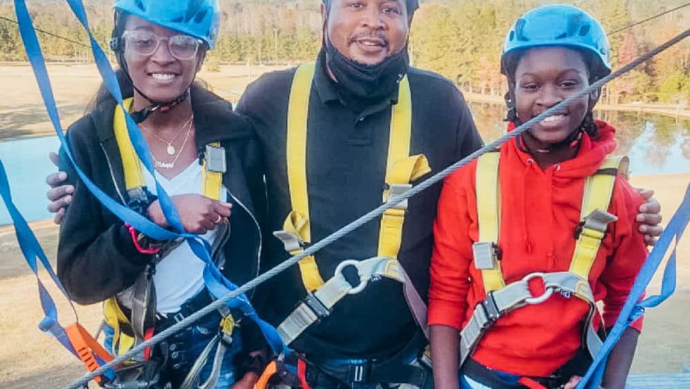 Zip Lining In Alabama At Butter And Egg Adventures In Troy, Alabama