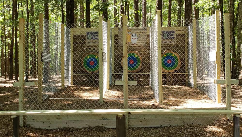 Axe Throwing At Butter And Egg Adventures In Troy, Alabama